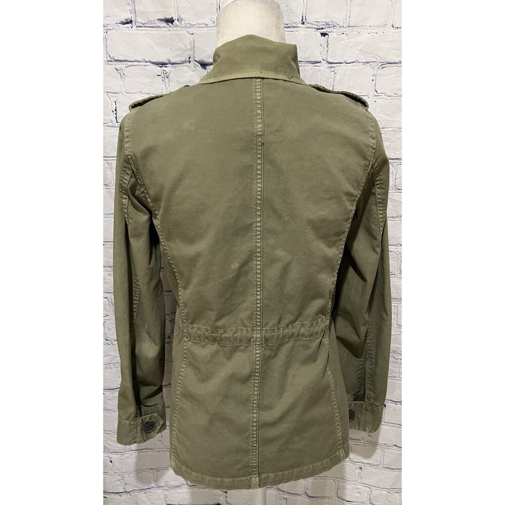 Madewell Outbound Jacket Women’s Desert Olive Green Pockets Button Front XS - Picture 6 of 11